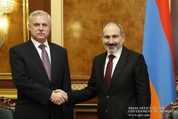 Փաշինյանն ընդունել է Զասին