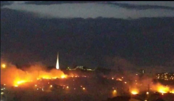 Խոշոր հրդեհ Ծիծեռնակաբերդում 