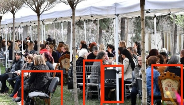 «Կառավարական ամառանոց կոչվող «գեղի կլուբ»-ում, կիսադատարկ սեղանների շուրջ, նստել են առնվազն չորս տարբեր տեսակի աթոռների վրա»