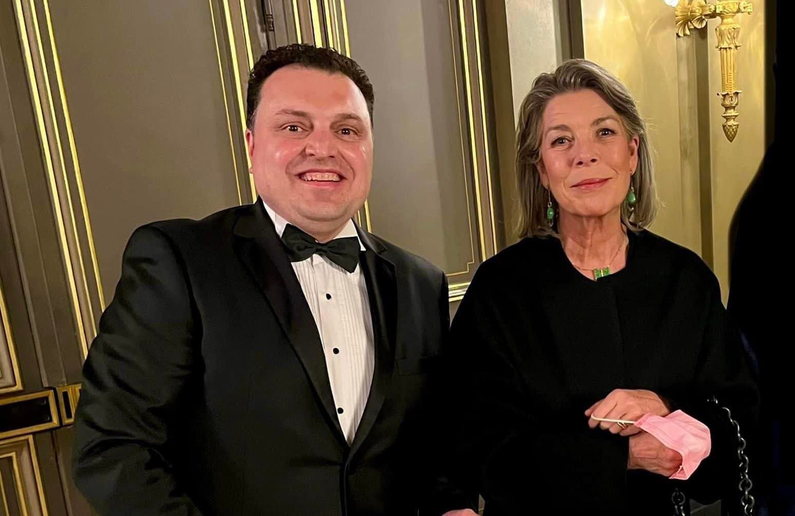 Պատիվ ունեցա հանդիպել արքայադուստրին և նվիրել հայկական զարդանախշերով գրված «Մոնակո» նկարը