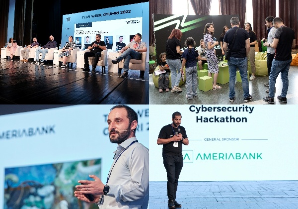 Ամերիաբանկը` Gyumri Tech Week-ի գործընկեր ու Կիբերանվտանգության հաքաթոնի գլխավոր հովանավոր