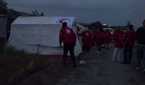 Ադրբեջանցիները վրաններ են տեղադրել այնտեղ, որտեղ հայերը փակել են Ակնա-Ստեփանակերտ ճանապարհը