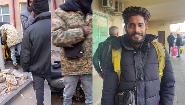 Հնդիկ երիտասարդը գրառում է կատարել