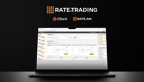 Rate.am-ը և IDBank-ը գործարկում են արտարժույթի առքուվաճառքի առցանց հարթակ՝ շուկայի լավագույն փոխարժեքներով