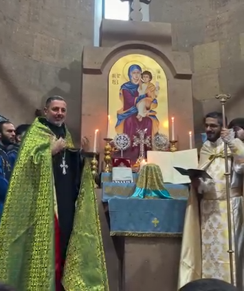 Բարի եկաք, մեծ ուրախություն ենք ապրում այս օրերին. Մասյացոտնի թեմի հոգևորականաց դասը Հայր Ռուբենի կողքին է