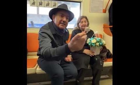 Փաշինյանը մետրոյում ափերից ելավ և «կռիվ արեց» արցախցի կնոջ հետ