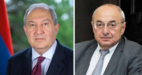 Արմեն Սարգսյանը հանդիպել է Վազգեն Մանուկյանի հետ