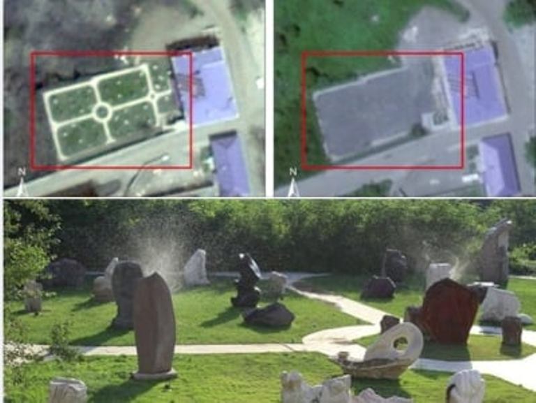 Շուշիի Կերպարվեստի թանգարանի Քանդակների պուրակի քանդակները տեղահանվել են