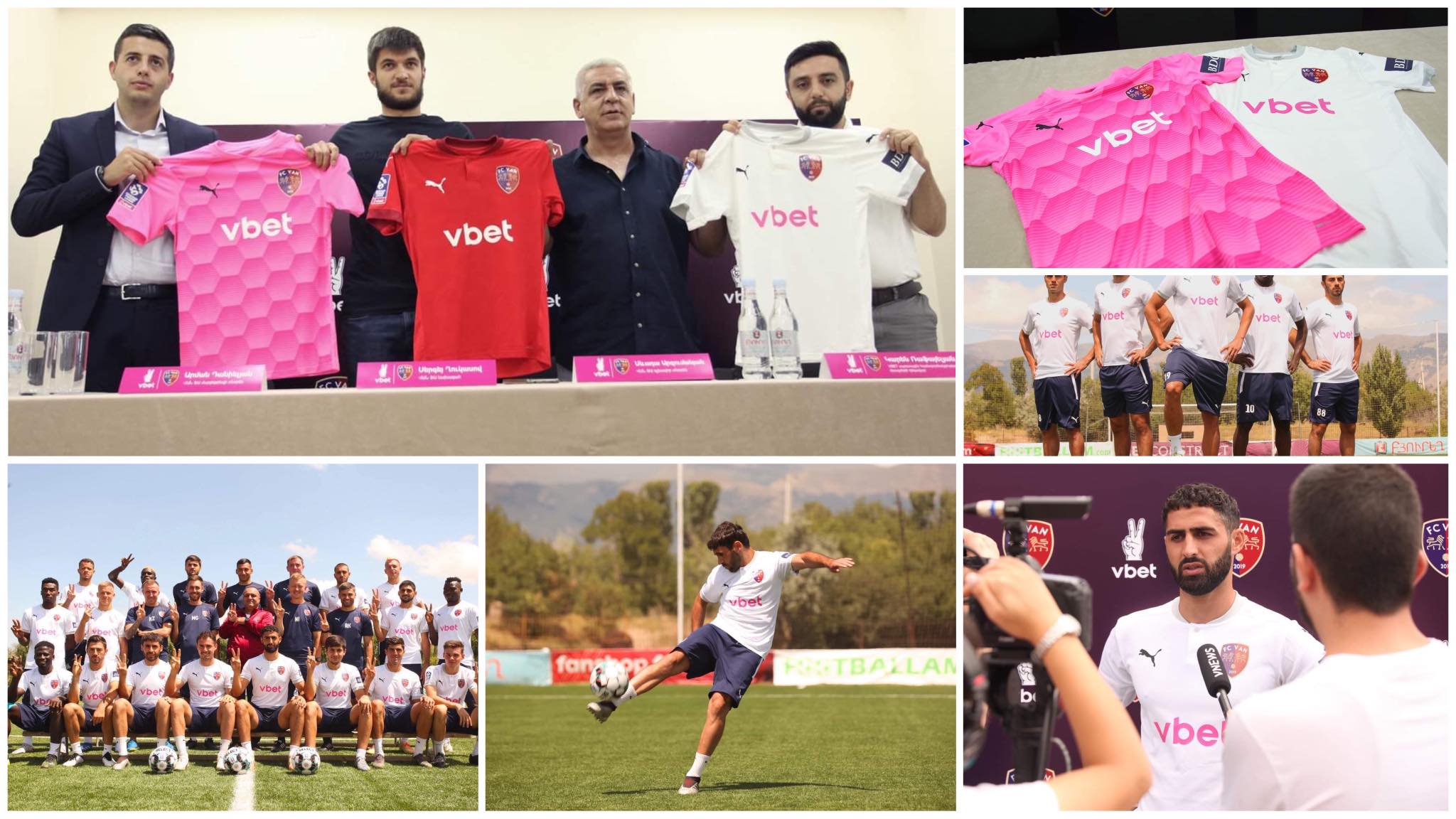 VBET-ը՝ «Վան» ֆուտբոլային ակումբի տիտղոսային հովանավոր